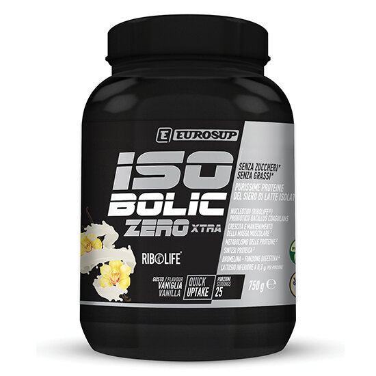 Eurosup Isobolic Zero Xtra Vaniglia 750g-1
