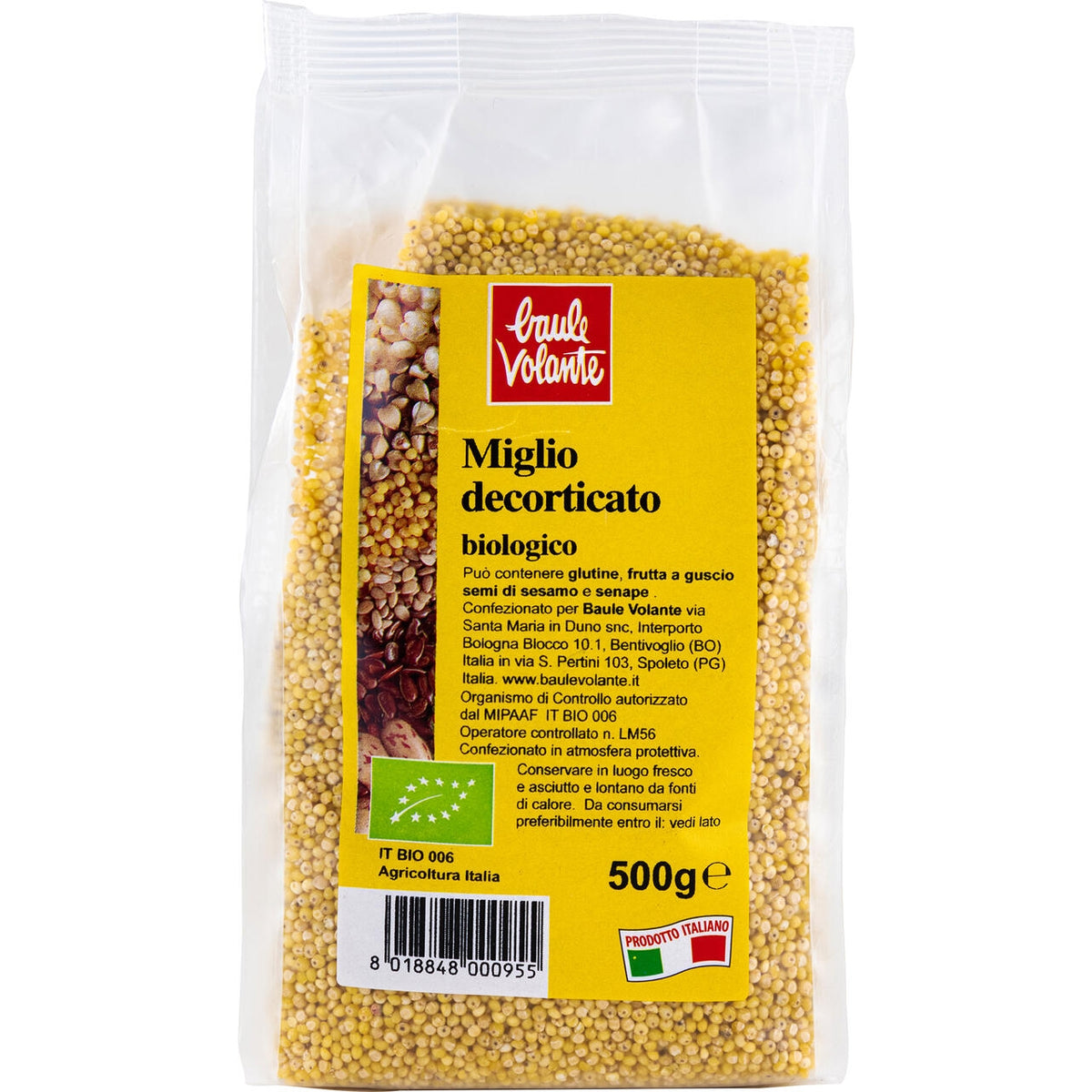 Baule Volante Miglio Decorticato 500g