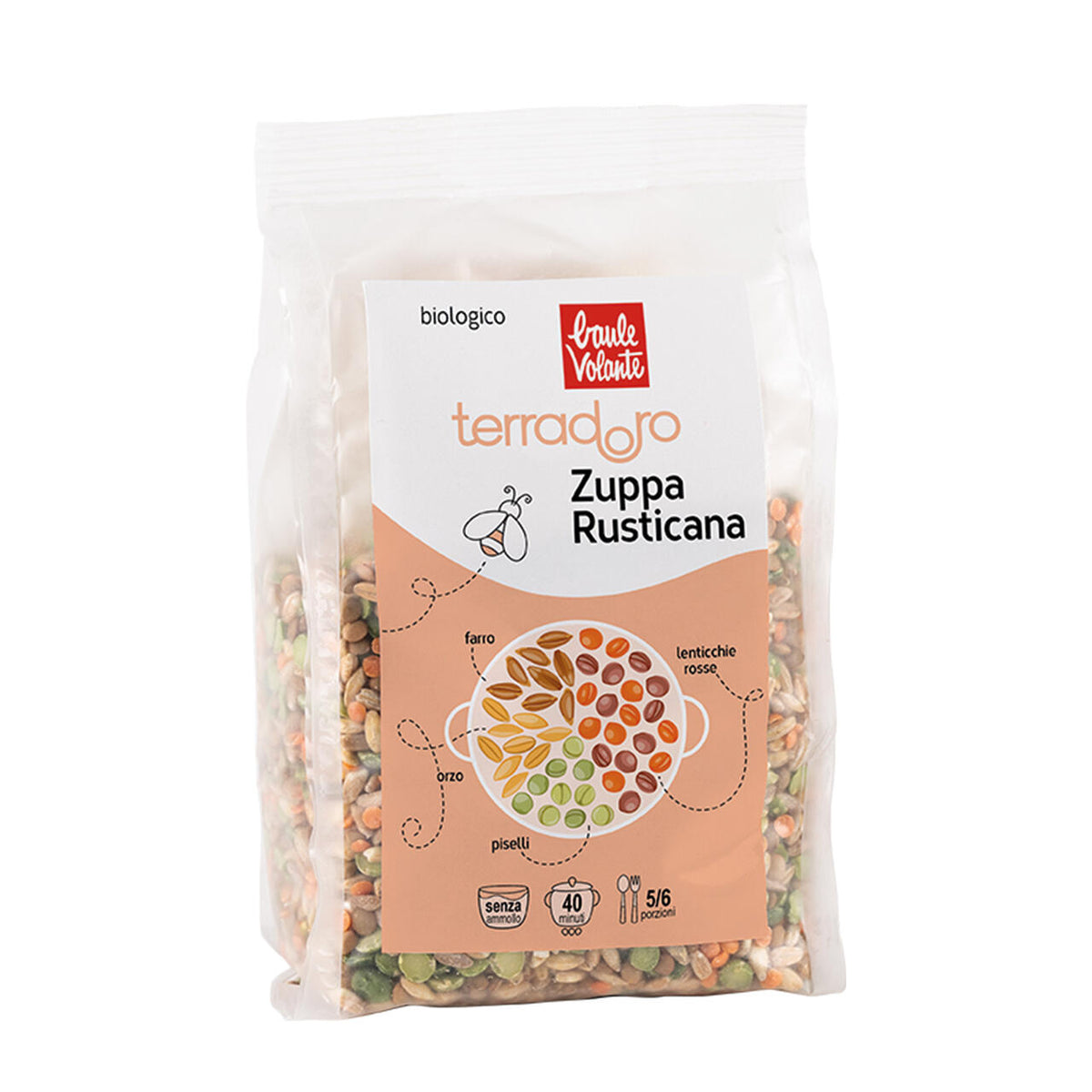 Baule Volante Le Zuppe Farro Lenticchie 400g