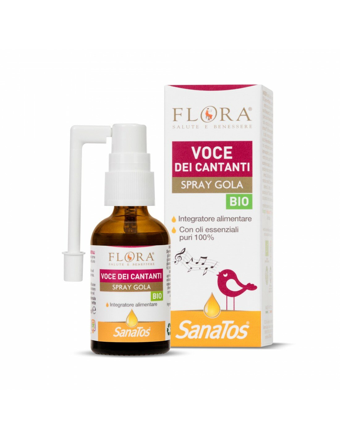 Flora Voce Dei Cantanti Spray Gola 25ml-3
