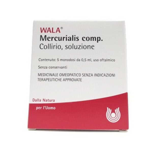 Wala Mercurialis Comp Omeopatico Collirio 5 x 0,5ml-2
