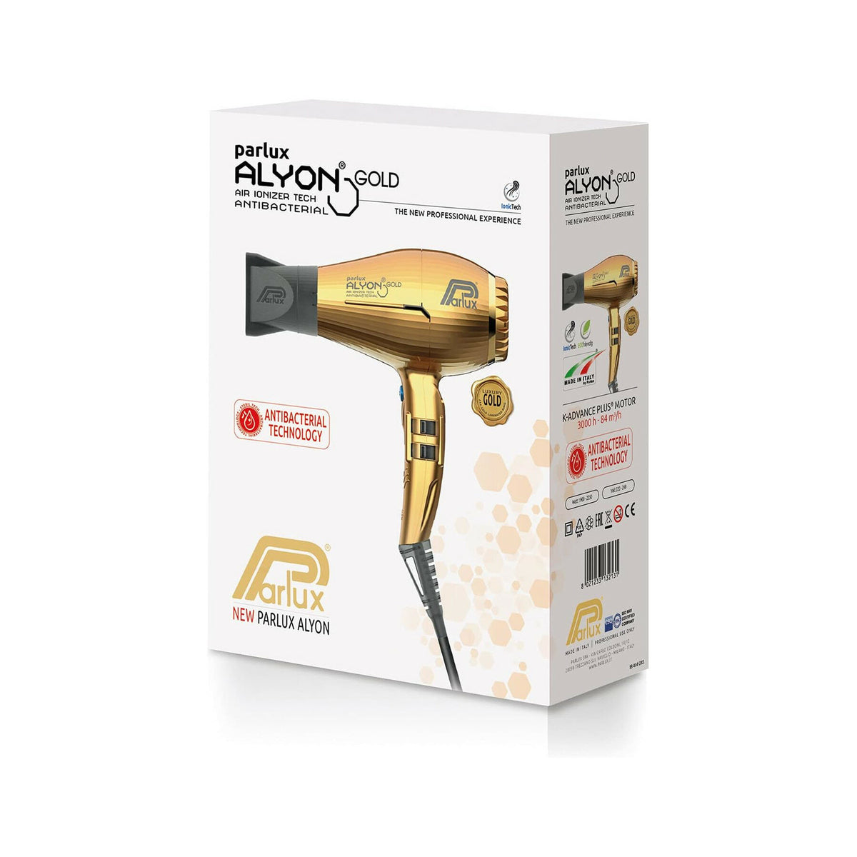 Parlux Asciugacapelli Professionale Alyon Gold Edition-4