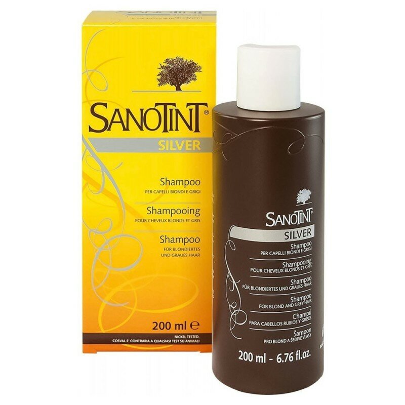SANOTINT SHAMPOO SILVER 200ML-1