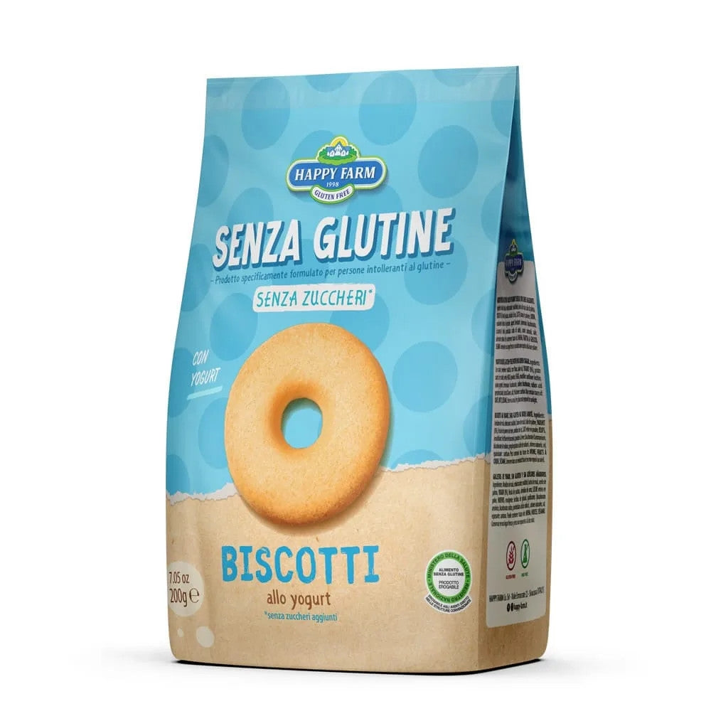 Happy Farm Biscotti Yogurt Senza Zucchero 200 g-1