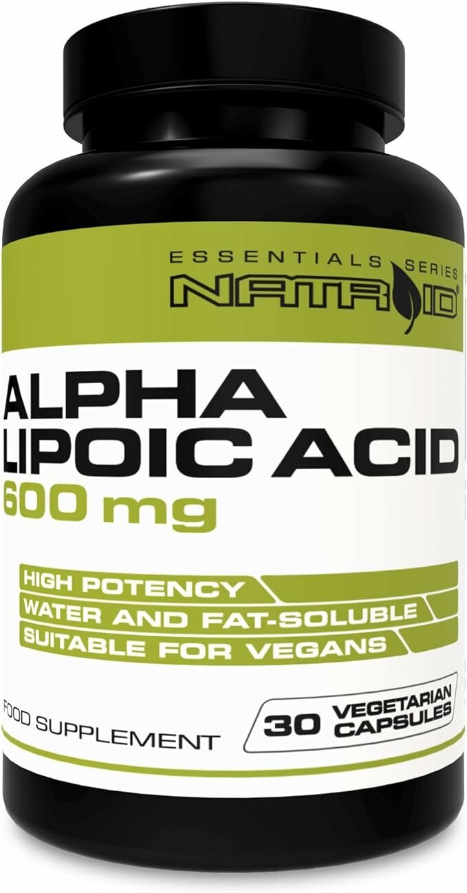 Natroid Alpha Lipoic Acid 600mg 30 Capsule-1
