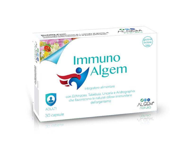 Immuno Algem utile per le difese immunitarie 30 capsule-1