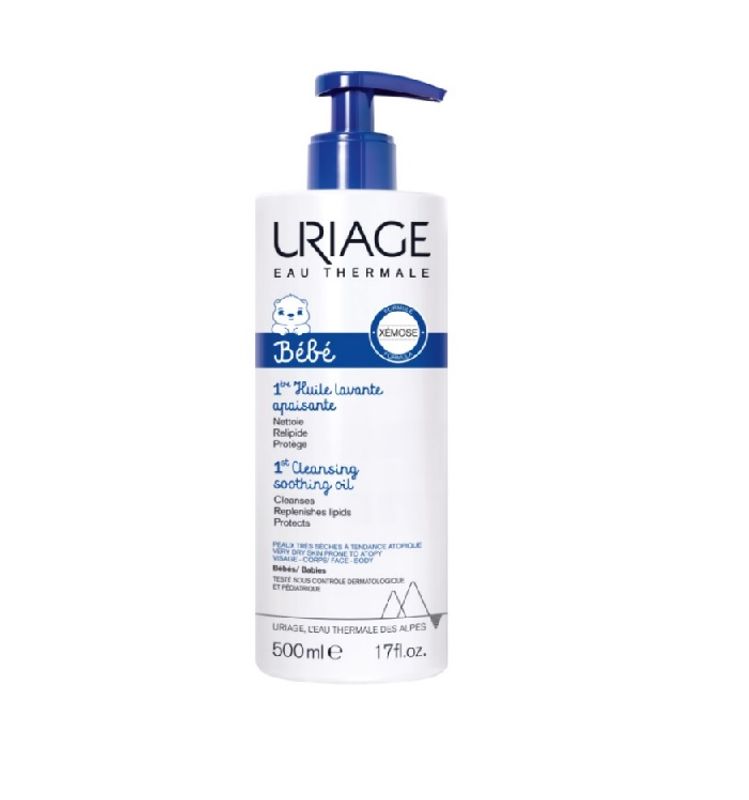 Uriage Xémose Bébé Olio Detergente Lenitivo 500ml-1