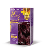 Dietalinea biokeratin ach8 tinta per capelli 5/m castano chiaro mogano-1