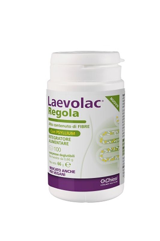 Laevolac Regola utile per la regolarità del transito intestinale 100 compresse-1