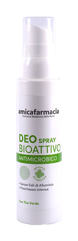 Amicafarmacia Deo Bioattivo Antimicrobico spray the verde 100ml-1