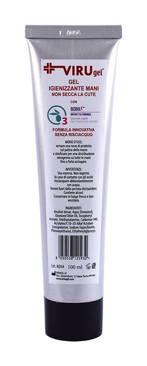 Virugel Gel Igienizzante Mani con antibatterico 100ml-2
