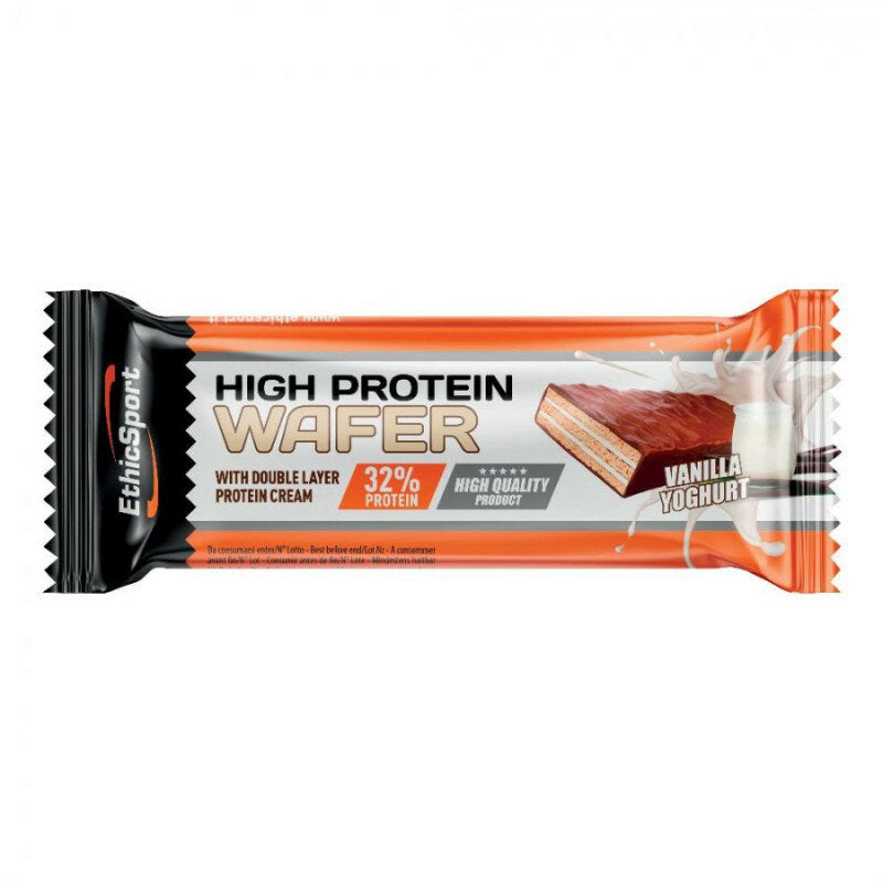 EthicSport High Protein Barretta Proteica Wafer Vaniglia E Yogurt  35g-1