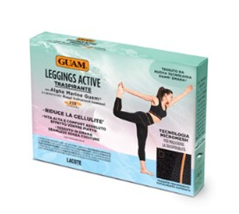 Guam leggings active traspirante riduce la cellulite colore nero taglia s/m-1