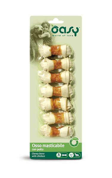 Oasy Snack Osso Masticabile Con Pollo S 90g-1