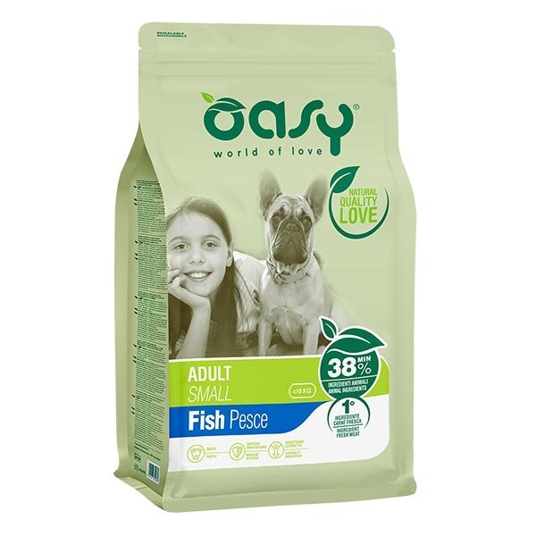 OASY DRY DOG AD S PESCE 3KG NP-1