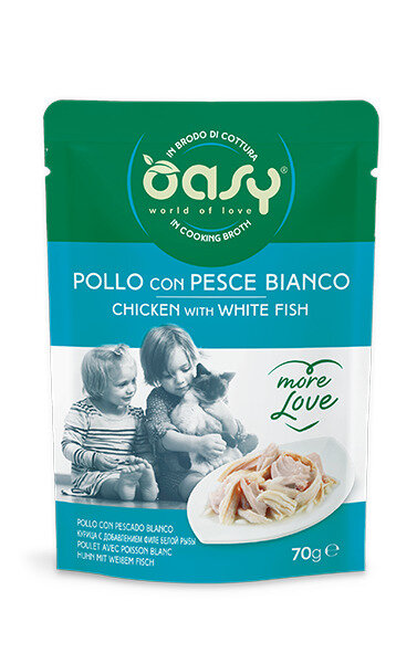 OASY WET CAT ML POLLO/PESCE70G-1
