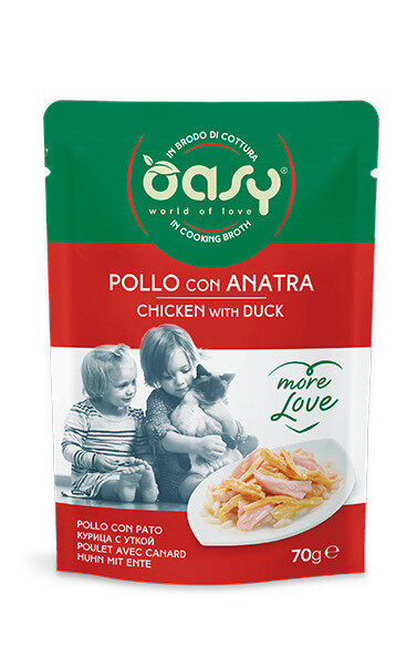 OASY WET CAT ML POLLO/ANATR70G-1
