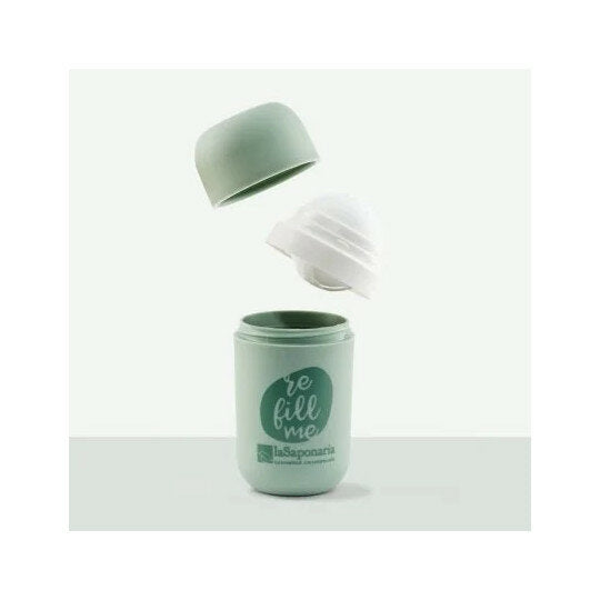 La Saponaria Biodeo Applicatore Roll-On Verde Salvia Refill 70g-2