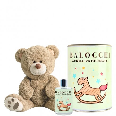 Balocchi Baby Collection Acqua Profumata + Orso Tobia-2