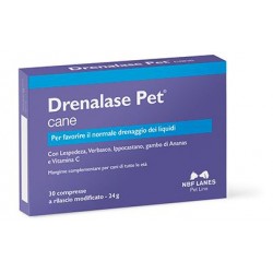 Drenalase Pet Mangime Complementare Per Cani 20 Compresse-1