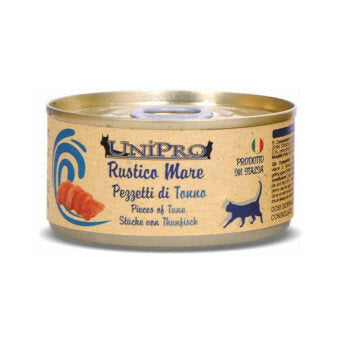 Unipro Rustico Mare Cibo Umido Tonno Per Gatti Adulti Barattolo 85g-2
