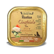Unipro Rustico Cibo Umido Cinghiale Riso E Verdure Per Cani Vaschetta 100g-1