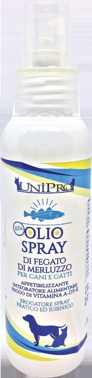 Unipro 100% Olio Di Merluzzo Per Cani/Gatti 125ml-1