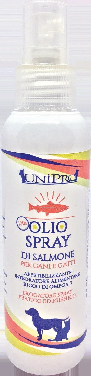 Unipro 100% Olio Di Salmone Per Cani/Gatti 125ml-1