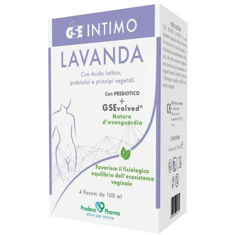 Gse Intimo lavanda vaginale 4 flaconi da 100ml-2