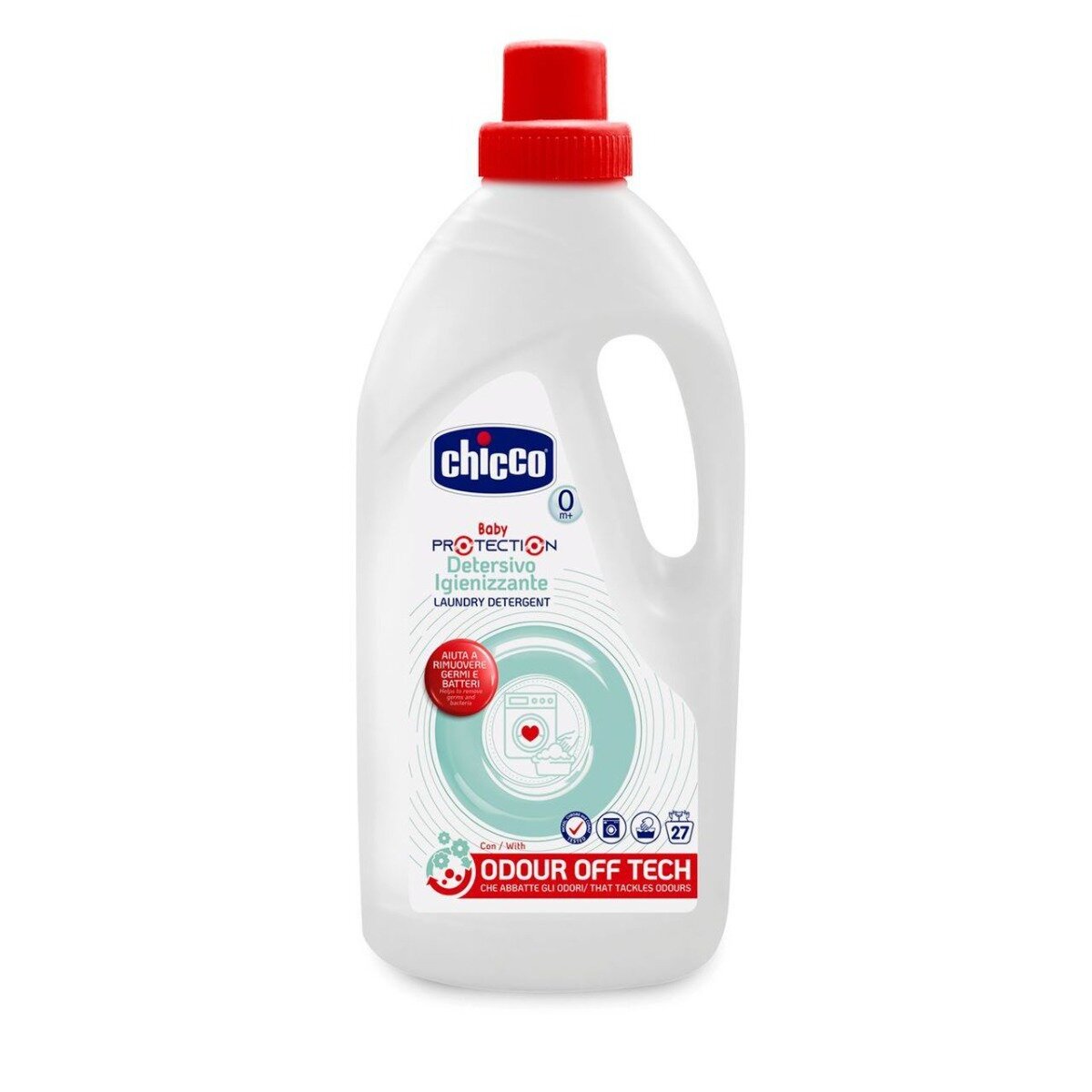Chicco Baby Protection Detersivo Igienizzante per bucato 1,5L-2