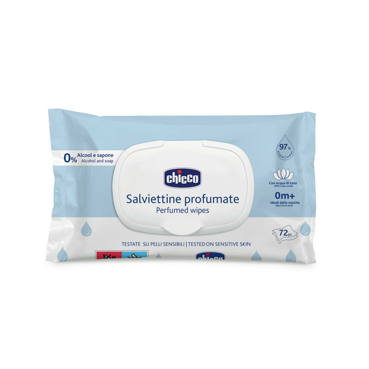 Chicco Salviettine Profumate 72 Pezzi-1