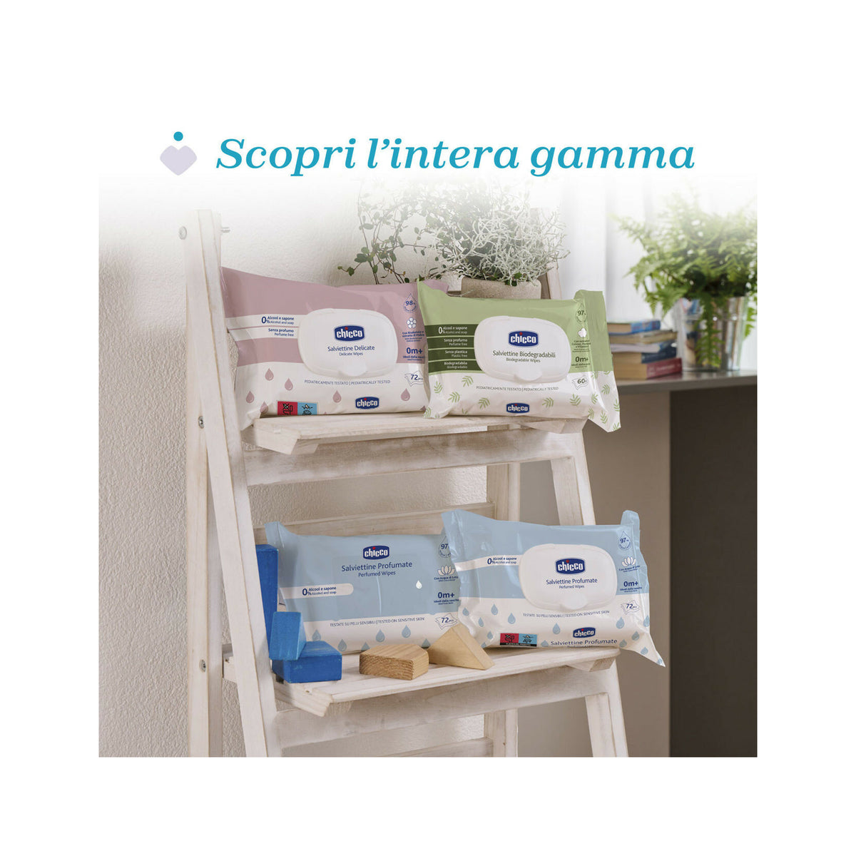 Chicco Salviettine Profumate 72 Pezzi-6