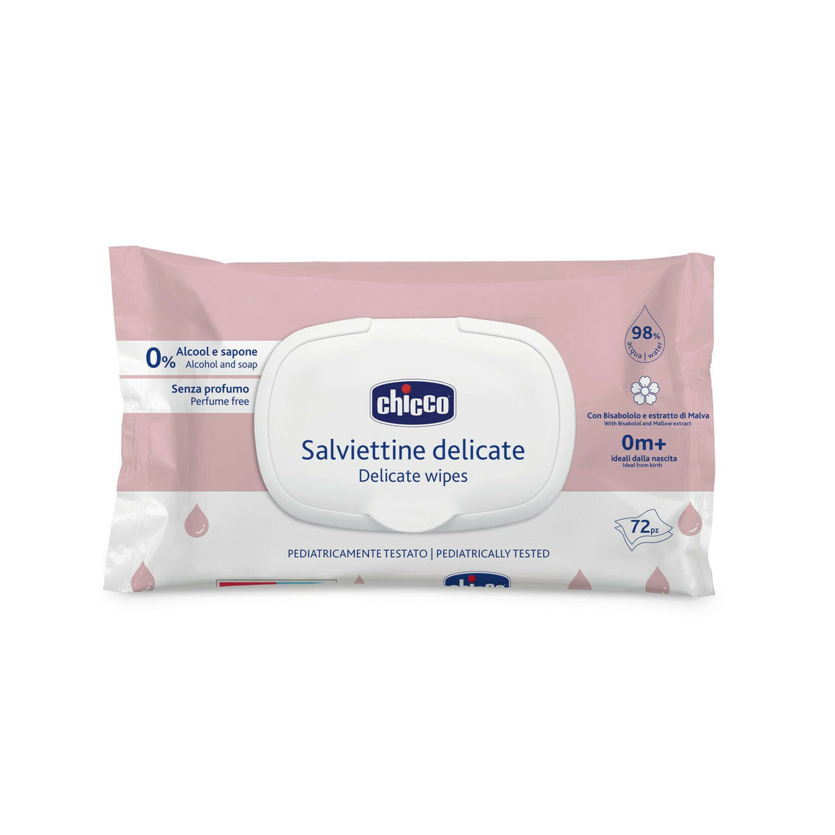 Chicco Salviettine Delicate 72 Pezzi-1
