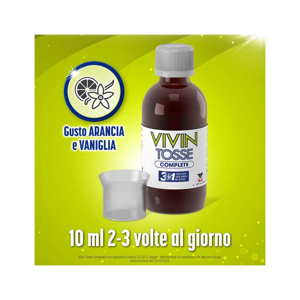 Vivin Tosse Complete 3in1 Tosse Secca Grassa Mal Di Gola Sciroppo 150ml-3