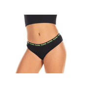 Fluyda Slip Organic Cotton Teen Plus Mutandina Assorbente Nero Taglia 11-12 Anni-1