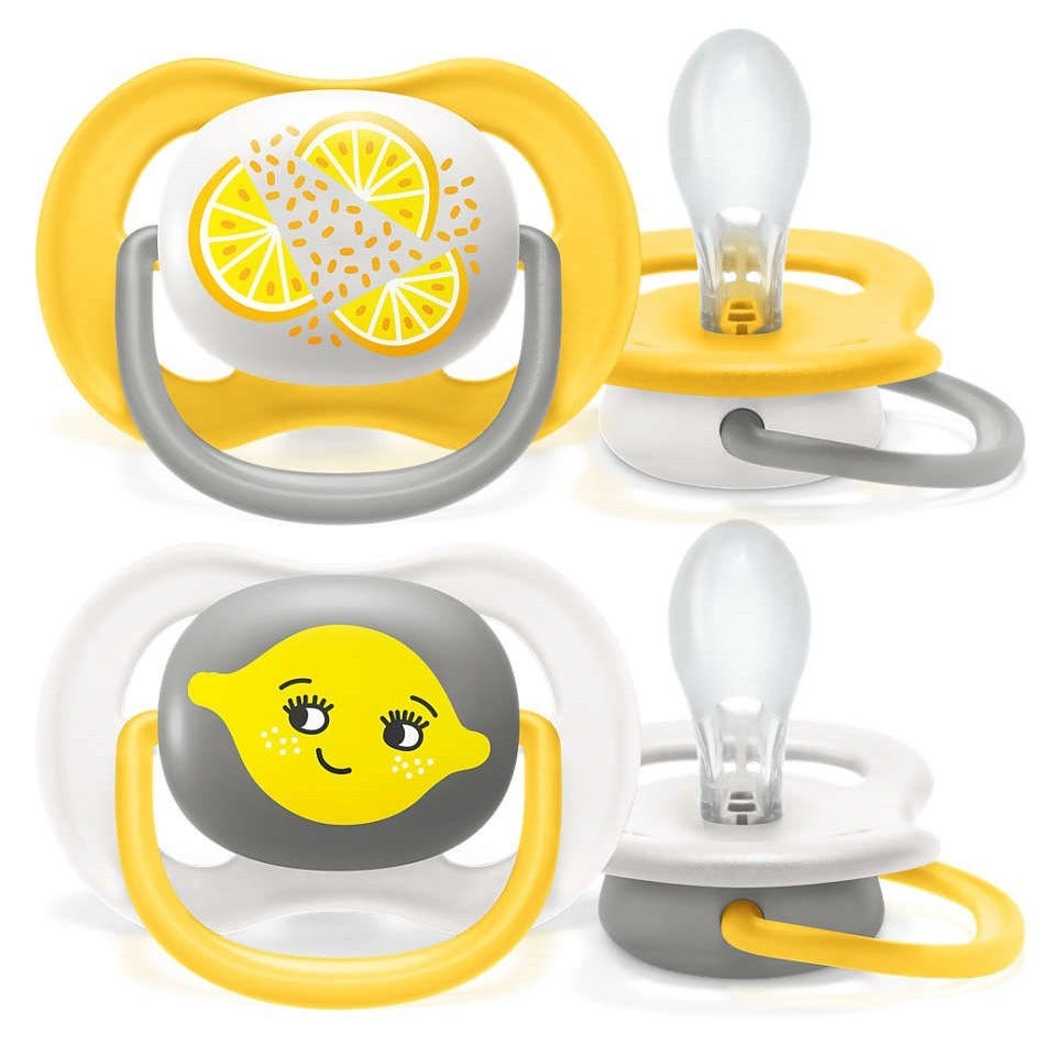 Philips Avent Succhietto Ultra Air Neutro 2 Pezzi 6-18 Mesi-1