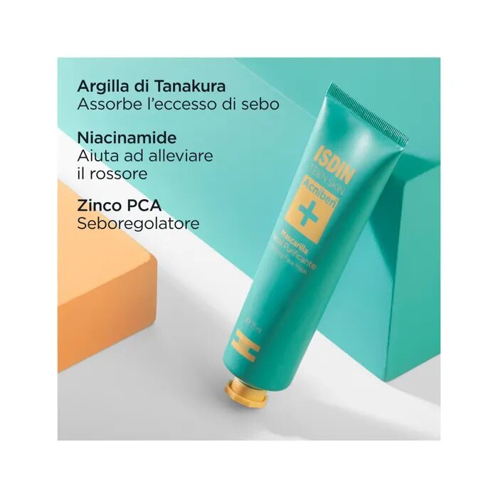 Isdin Acniben Maschera Viso Purificante 75ml-11