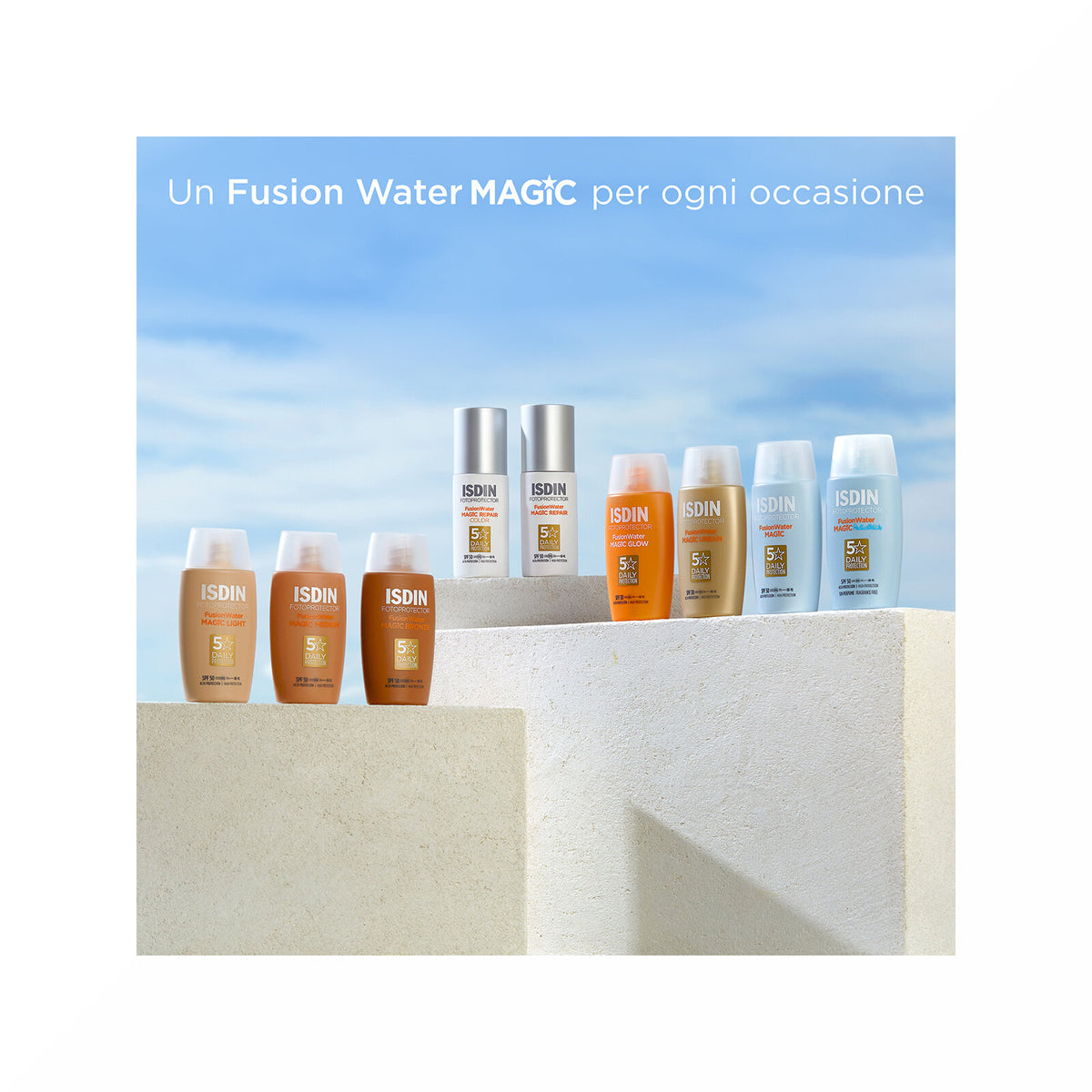 Isdin Fotoprotector Fusion Water Magic Glow 50ml SPF30-5
