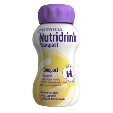 Nutricia Nutridrink Compact Fibre alimento funzionale gusto banana 4x125ml-2