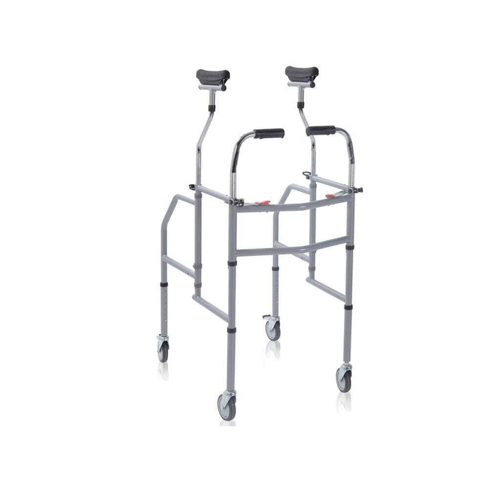 Moretti Mopedia deambulatore pieghevole con appoggio sottoascellare 1 pezzo cod.RP758S-1