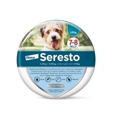 Seresto antiparassitario contro pulci e zecche per cani fino a 8kg-2