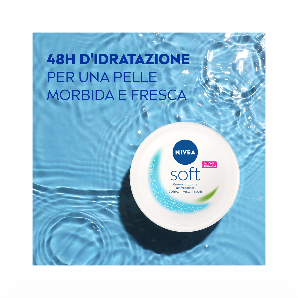 Nivea Soft 300ml Crema Idratante Corpo Viso Mani Multiuso Con Vitamina E E Olio Di Jojoba-8