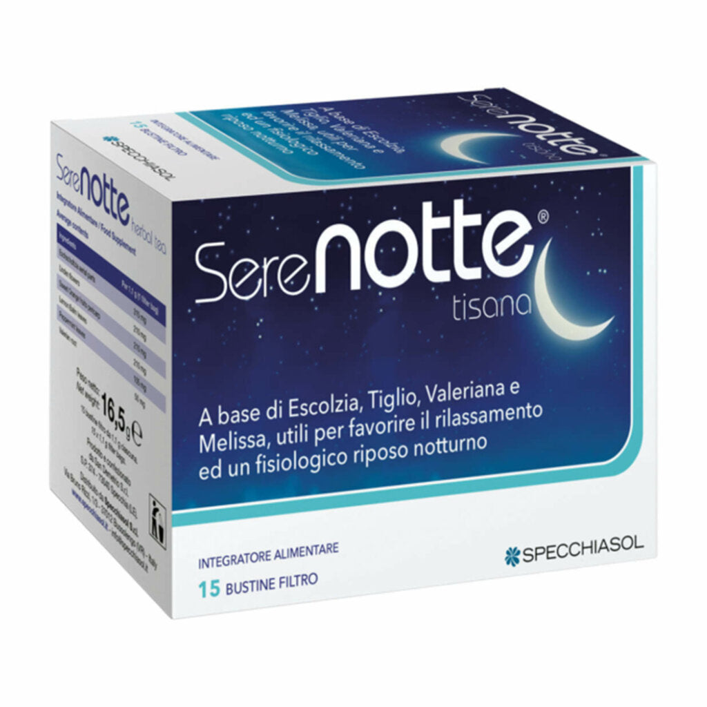Specchiasol Serenotte Tisana utile per il rilassamento 15 bustine filtro-2