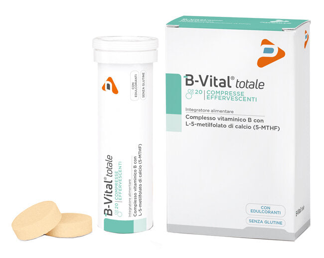 B-Vital Totale utile per le donne in gravidanza gusto Arancia 20 compresse effervescenti-3