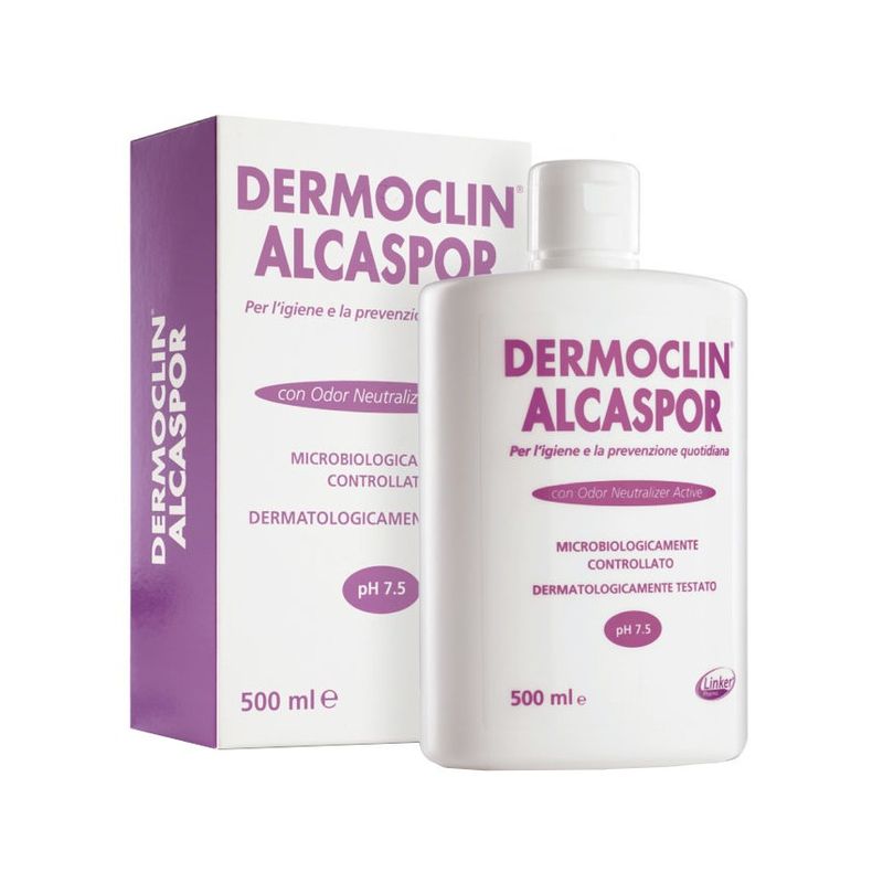 Dermoclin Alcaspor Detergente Intimo lenitivo 500ml-1