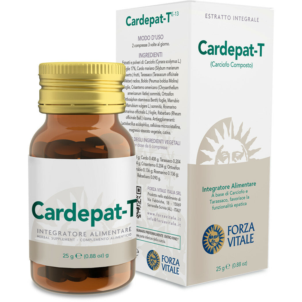 Forza Vitale Cardepat-T Ecosol funzionalità epatica 60 compresse-2