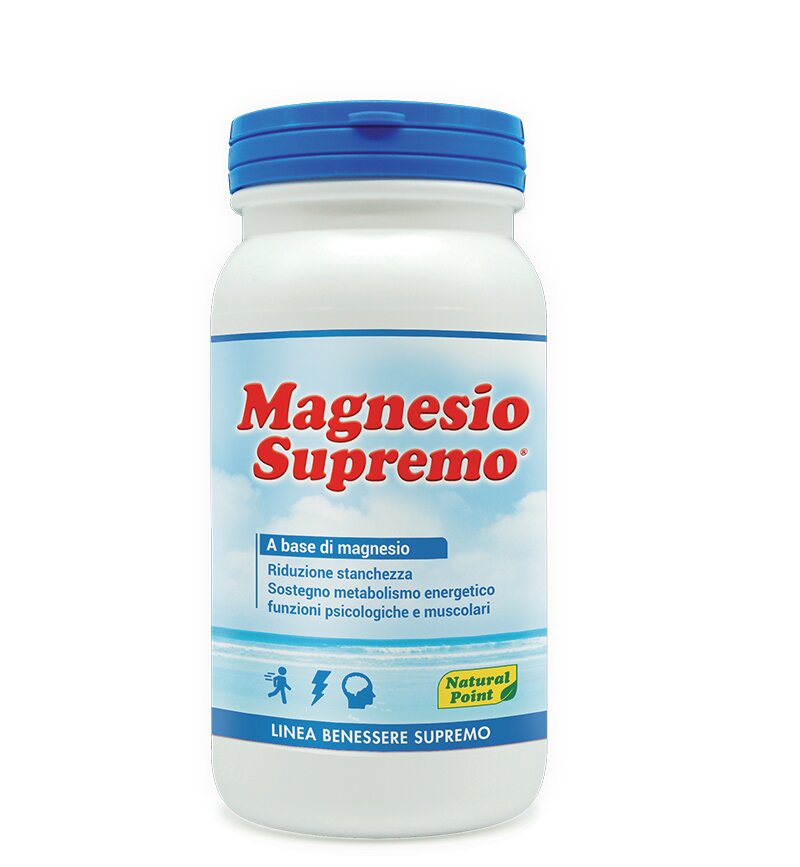 Natural Point Magnesio Supremo integratore alimentare per stanchezza e stress 150g-2