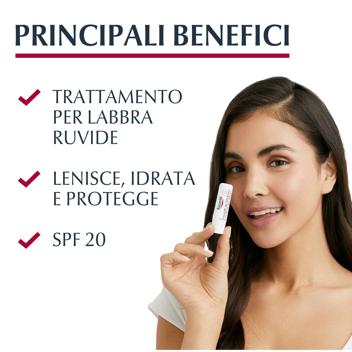 Eucerin Stick Labbra 5ml - Protezione e Idratazione Quotidiana-2