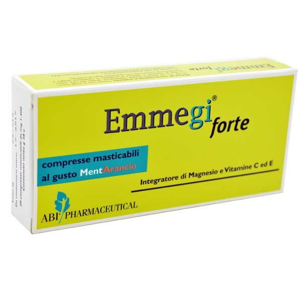 Emmegi Forte integratore alimentare di Magnesio 20 compresse masticabili-2
