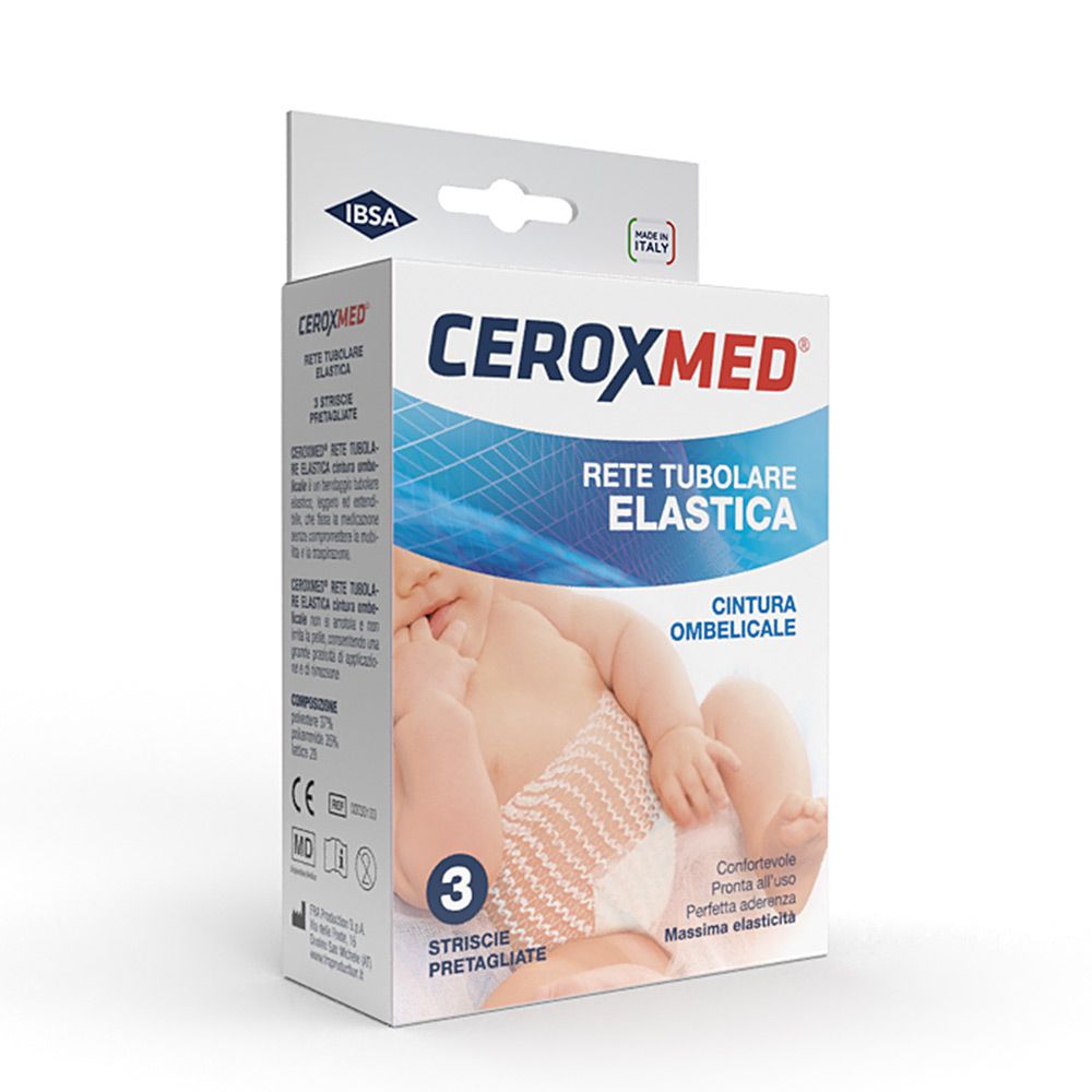 Ceroxmed Rete Tubolare Elastica cintura ombelicale 3 pezzi-3